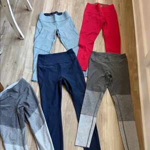 Women’s Lot of Outdoor Voices Leggings-5 pairs